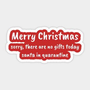 Cristmas Funny Humor Sticker